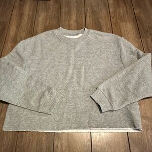 Top Shop Cropped Sweatshirt Size Extra Small